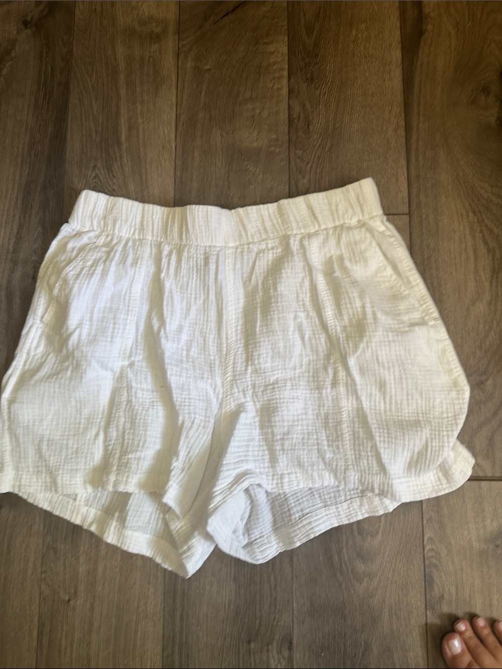 COASTAL COMFORT cotton gauze shorts